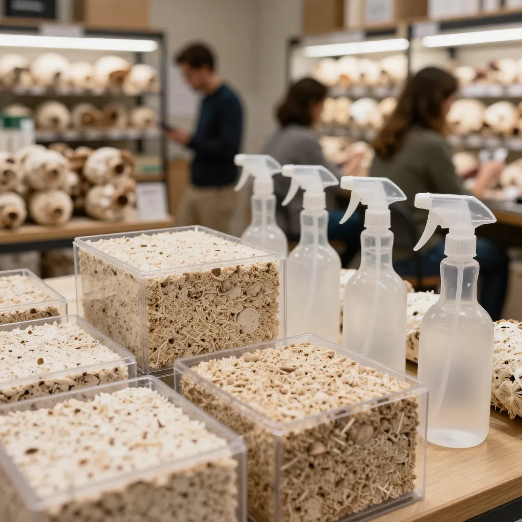 Mushroom cultivation journey