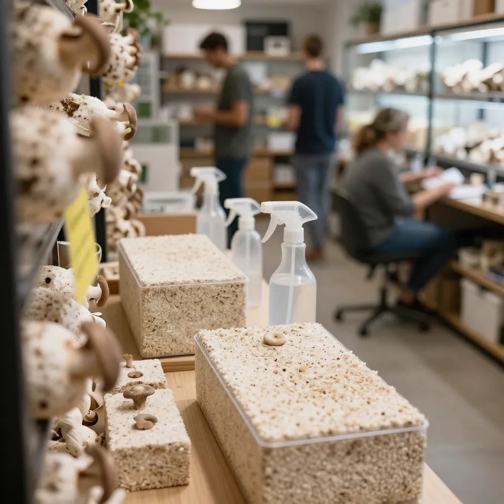 Mushroom harvest celebration